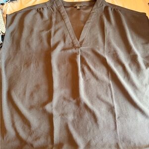 Banana Republic Black V-Neck Sleeveless Top